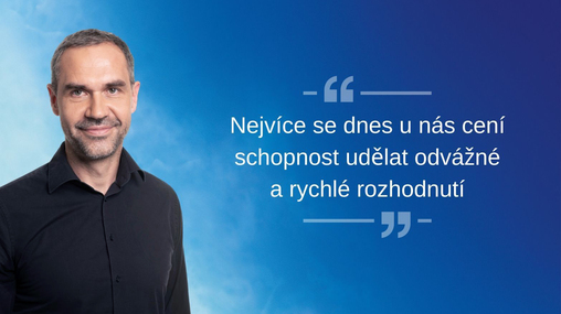 Richard: Nejvíce se dnes u nás cení schopnost udělat odvážné a rychlé rozhodnutí